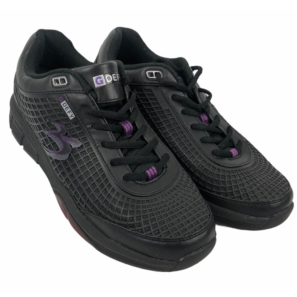 Gravity Defyer Womens 10 Sneakers Versoshock Trampoline Technology Black Purple